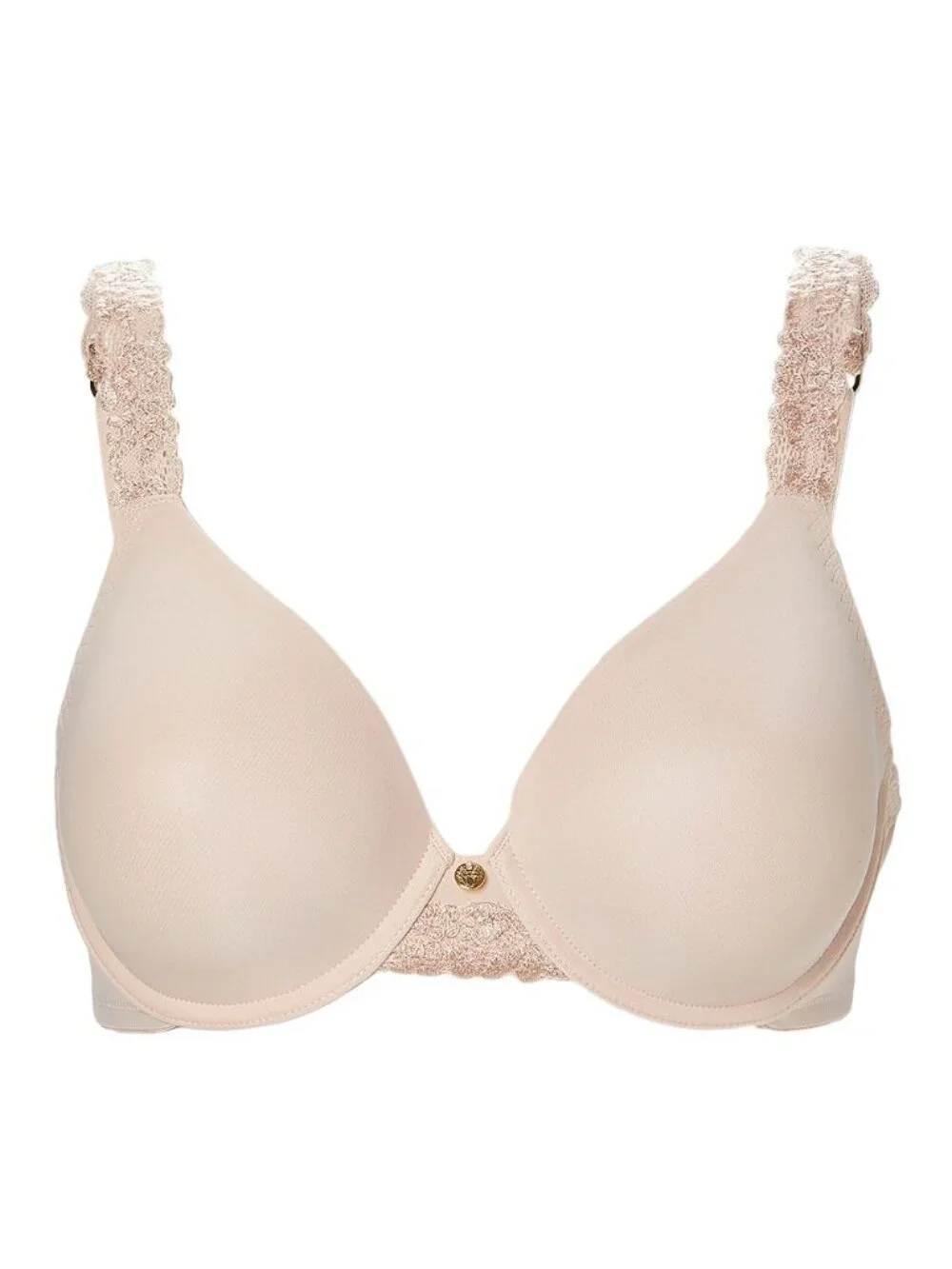 Natori 38DDD Lace-Trim Full Fit Bra 736037 Cameo Rose